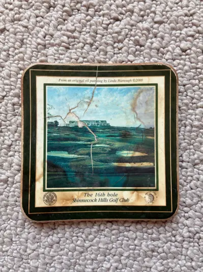 Linda Hartough Shinnecock Hills coaster